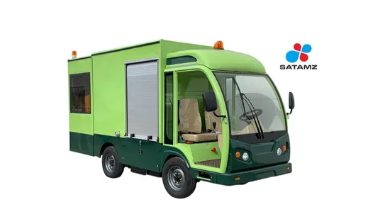 Electric Trash Can Cleaning Vehicle with Hydraulic Brakes Quality Assured Supply